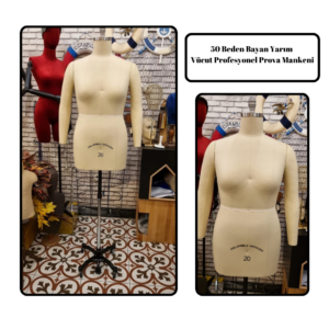 Profesyonel Kollu Terzi Mankeni