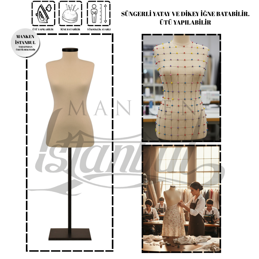 Süngerli Terzi Mankeni Prova Mankeni 34–46 Beden Arası ile Profesyonel Prova Deneyimi (Kopya) 1 Süngerli Terzi Mankeni Prova Mankeni 34–46 Beden Arası ile Profesyonel Prova Deneyimi