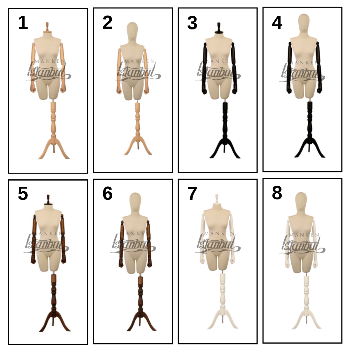 Ahşap Kollu Terzi Mankeni ile Vitrinlerde Profesyonel ve Etkileyici Sunum 32 Seçenek 2 Ahşap Kollu Terzi Mankeni ile Vitrinlerde Profesyonel ve Etkileyici Sunum