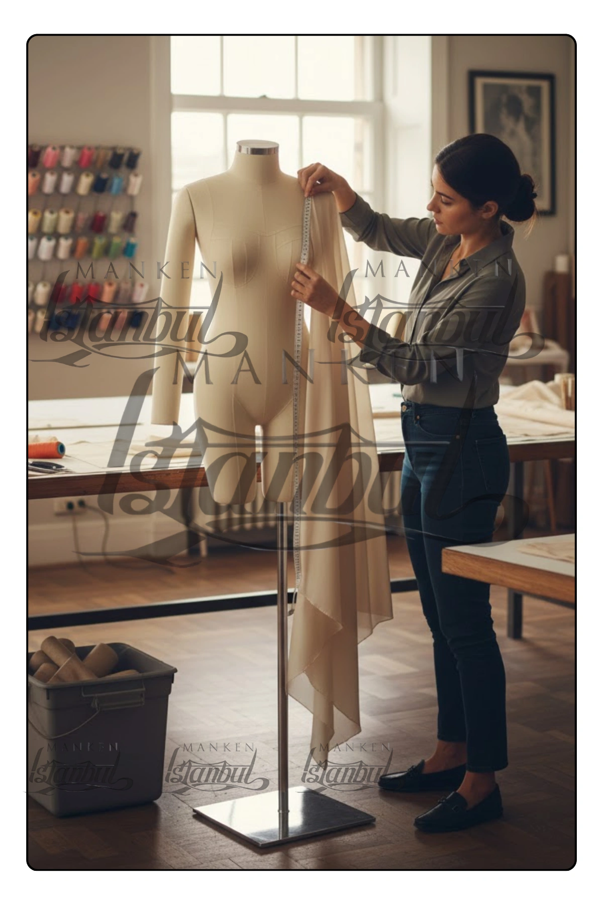 Bayan Yarım Bacak Profesyonel Kollu Terzi Mankeni ile Kusursuz Prova Deneyimi 8 Bayan Profesyonel Kollu Yarım Bacak Terzi Mankeni ile Kusursuz Prova Deneyimi