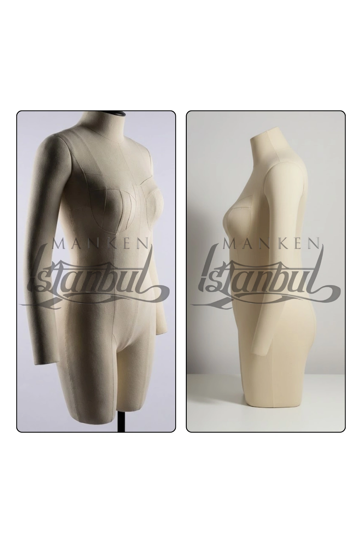 Bayan Yarım Bacak Profesyonel Kollu Terzi Mankeni ile Kusursuz Prova Deneyimi 3 Bayan Profesyonel Kollu Yarım Bacak Terzi Mankeni ile Kusursuz Prova Deneyimi