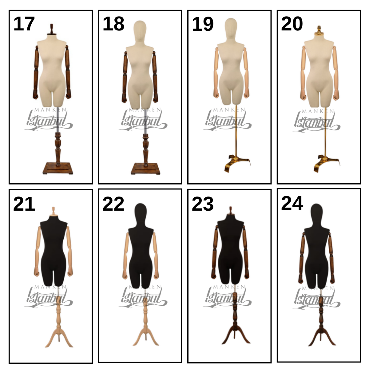 Ahşap Kollu Terzi Mankeni ile Vitrinlerde Profesyonel ve Etkileyici Sunum 32 Seçenek 4 Ahşap Kollu Terzi Mankeni ile Vitrinlerde Profesyonel ve Etkileyici Sunum