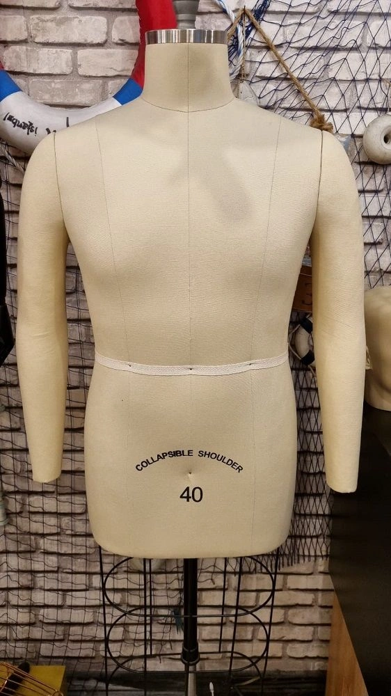 52 Beden Erkek Yarım Vücut Profesyonel Prova Mankeni ile Kusursuz Kalıp ve Sunum 2 Erkek Yarım Vücut Profesyonel Prova Mankeni